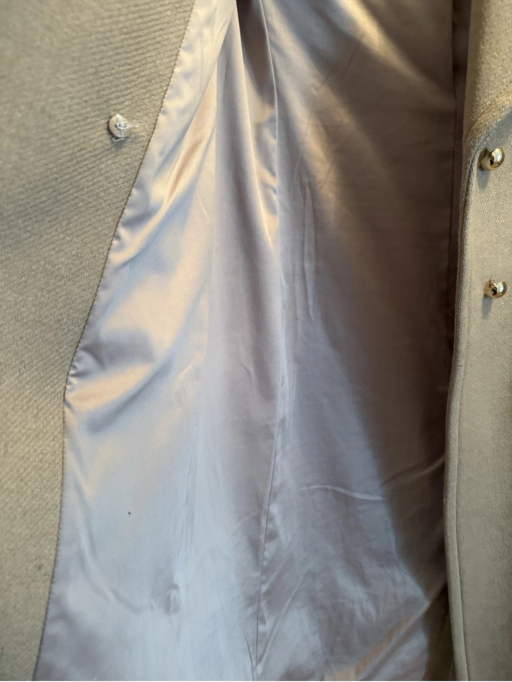 Club Monaco Camel Wool Coat XS - Picture 3 of 8